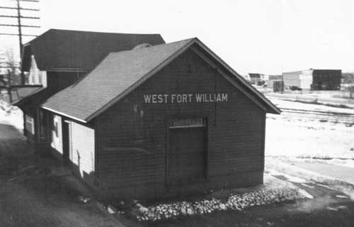 West Fort William CPR Station