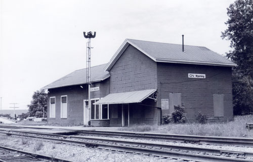 Wyoming CN Station