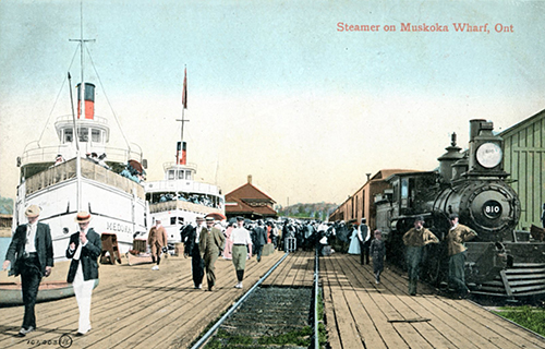Muskoka Wharf GTR Station
