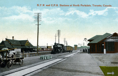 Parkdale GTR and CPR Stations